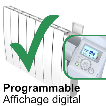 Radiateurs électriques programmables ou minuteurs